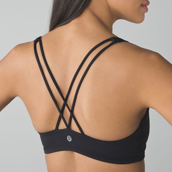 Lululemon Free to Be Bra - 12 Black - Picture 1 of 6